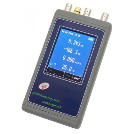 pH / Redox (mV) / Oxygen meter, Waterproof